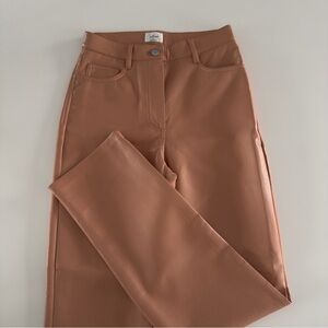 Wilfred Tan Straight Leg Pants